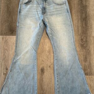 KanCan High Rise Flare Jean - 32 inseam